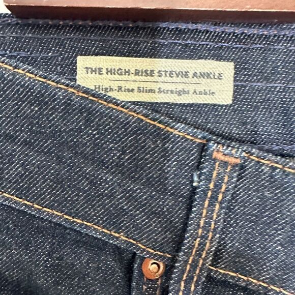 AG Adriano Goldschmied High Rise Stevie Straight Ankle Jean Size 26 - Picture 4 of 5